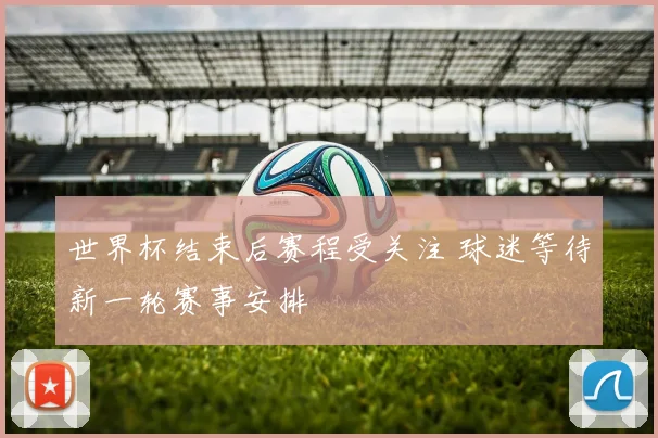 世界杯结束后赛程受关注 球迷等待新一轮赛事安排